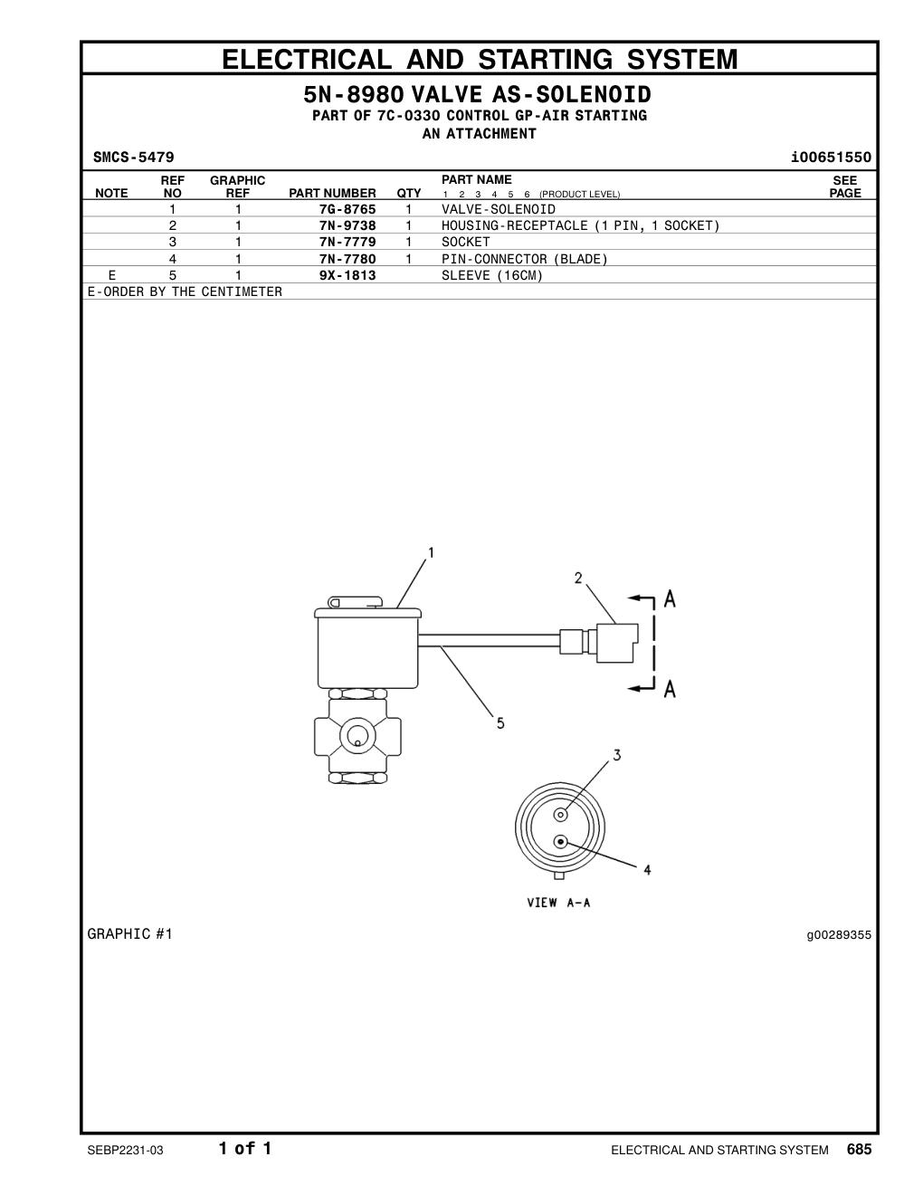 7G-8765 - VALVE-SOLENOID