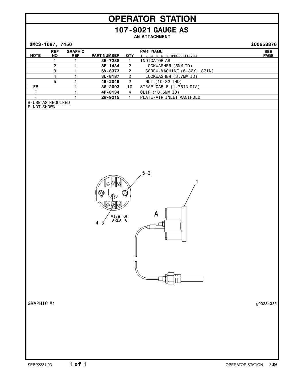 3E-7238 - INDICATOR AS