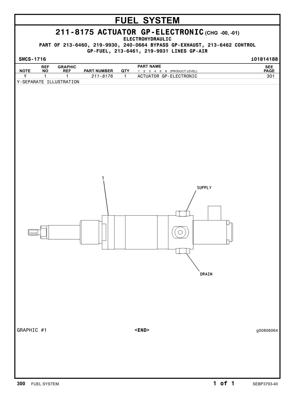 211-8176 - ACTUATOR GP-ELECTRONIC