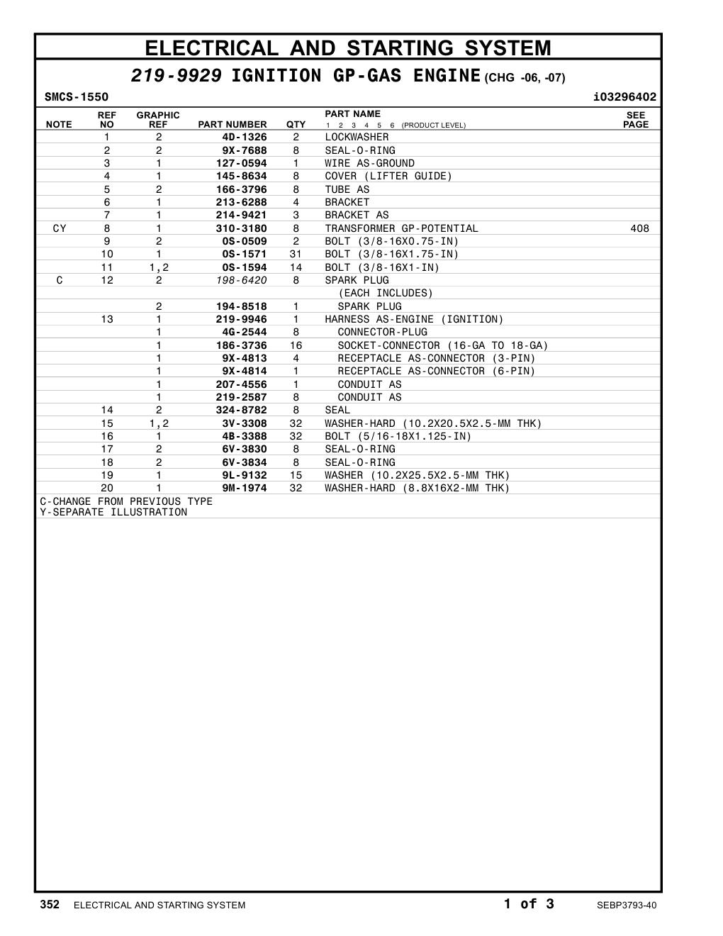 324-8782 SEAL CAT parts manual diagram