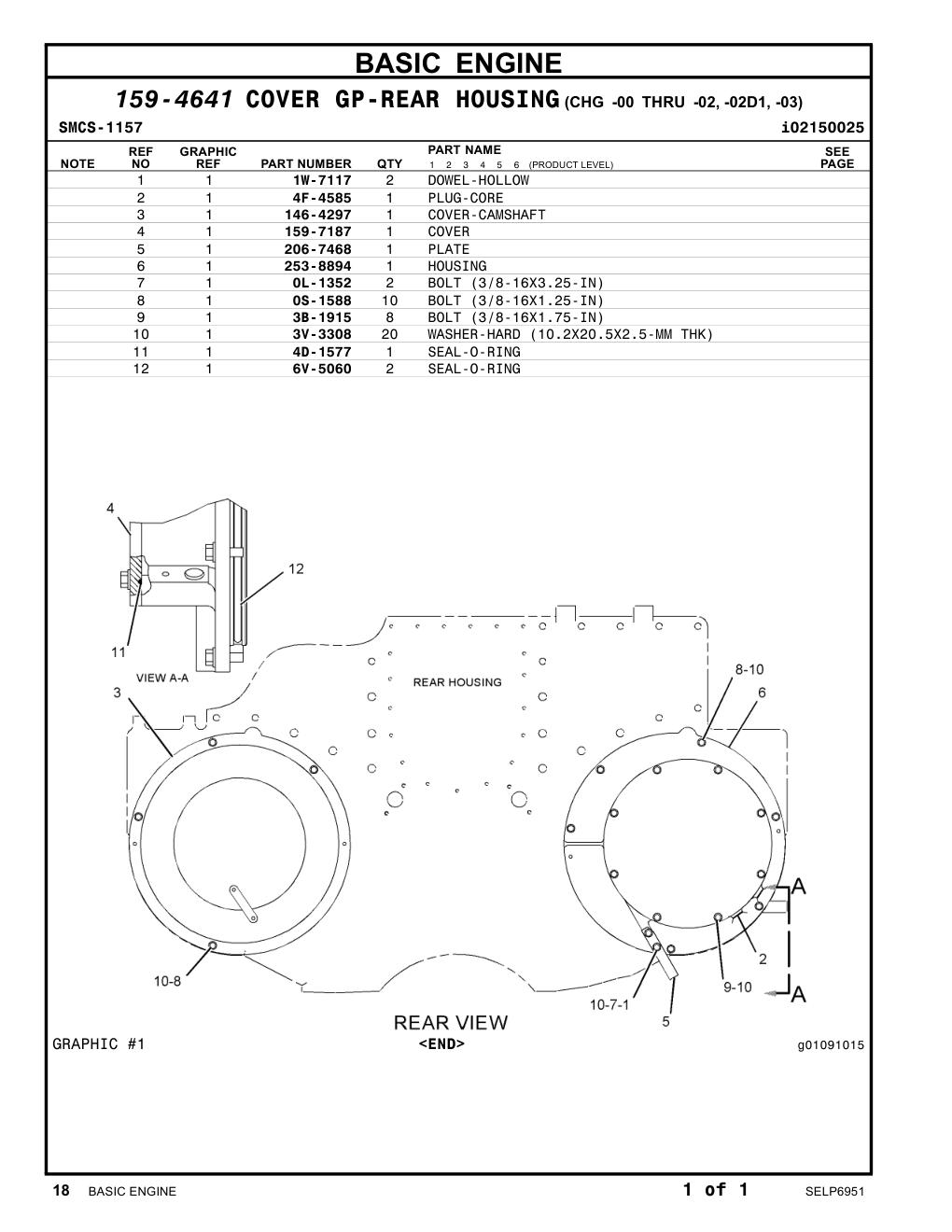 253-8894 HOUSING CAT parts manual diagram