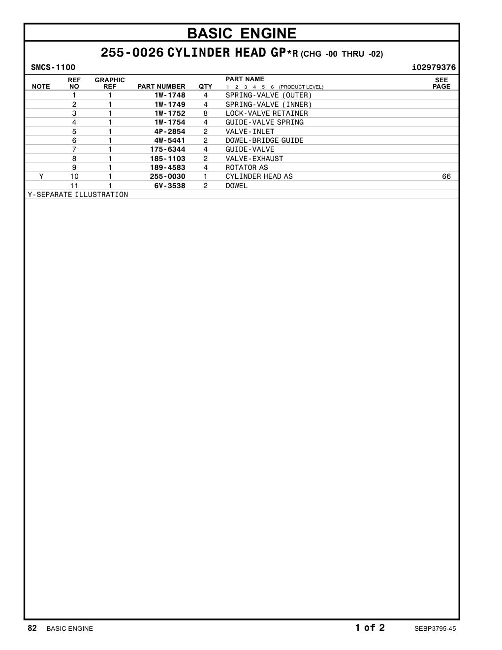 255-0030 - CYLINDERHEADAS