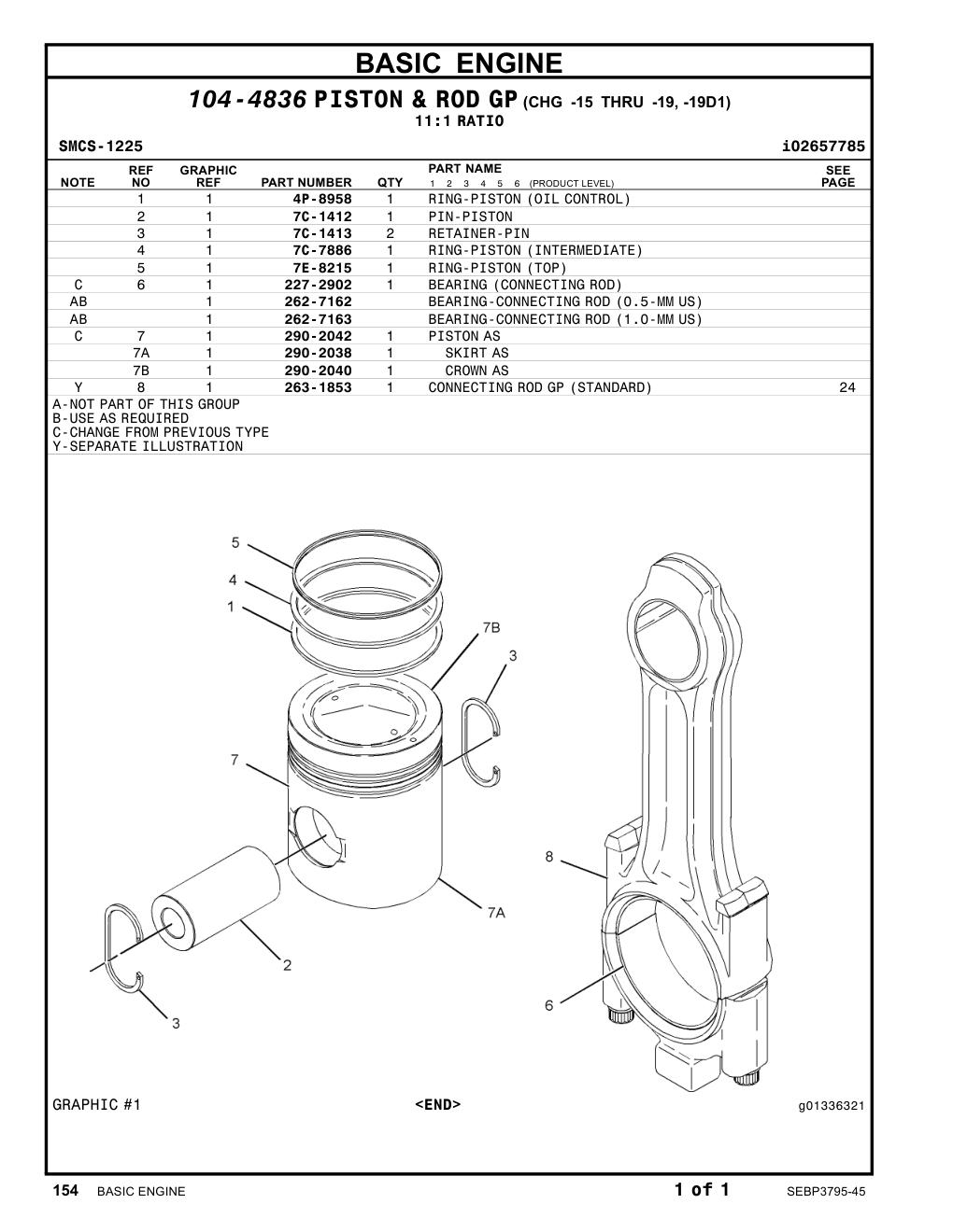 263-1853 - CONNECTING ROD GP (STANDARD)
