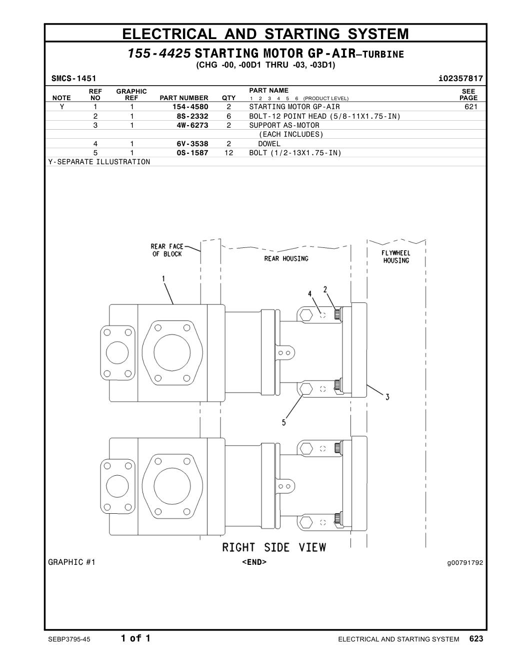 154-4580 - STARTINGMOTOR GP-AIR