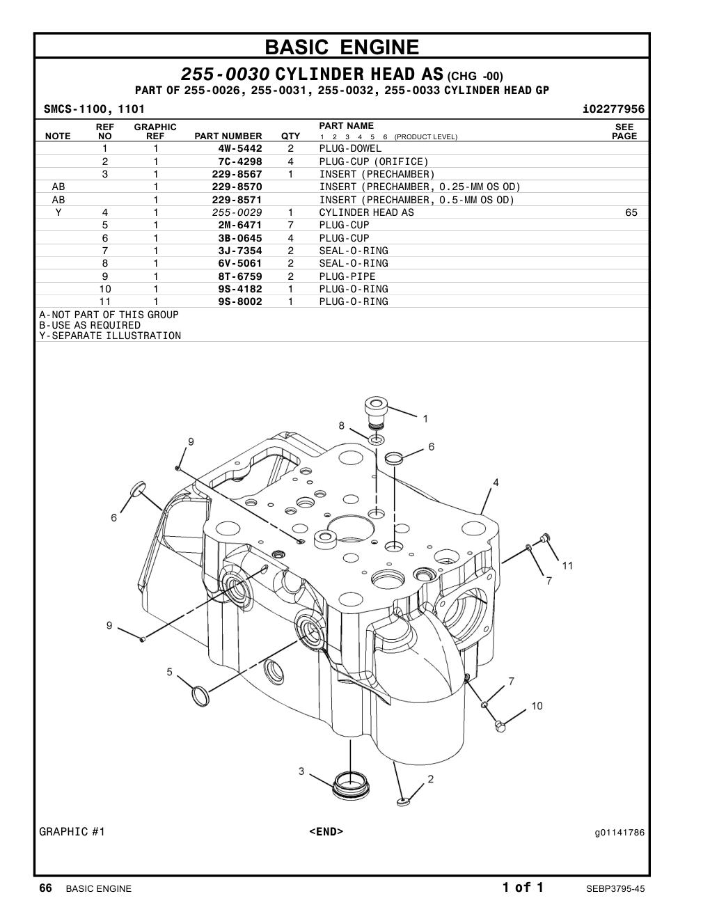 255-0029 - CYLINDERHEADAS