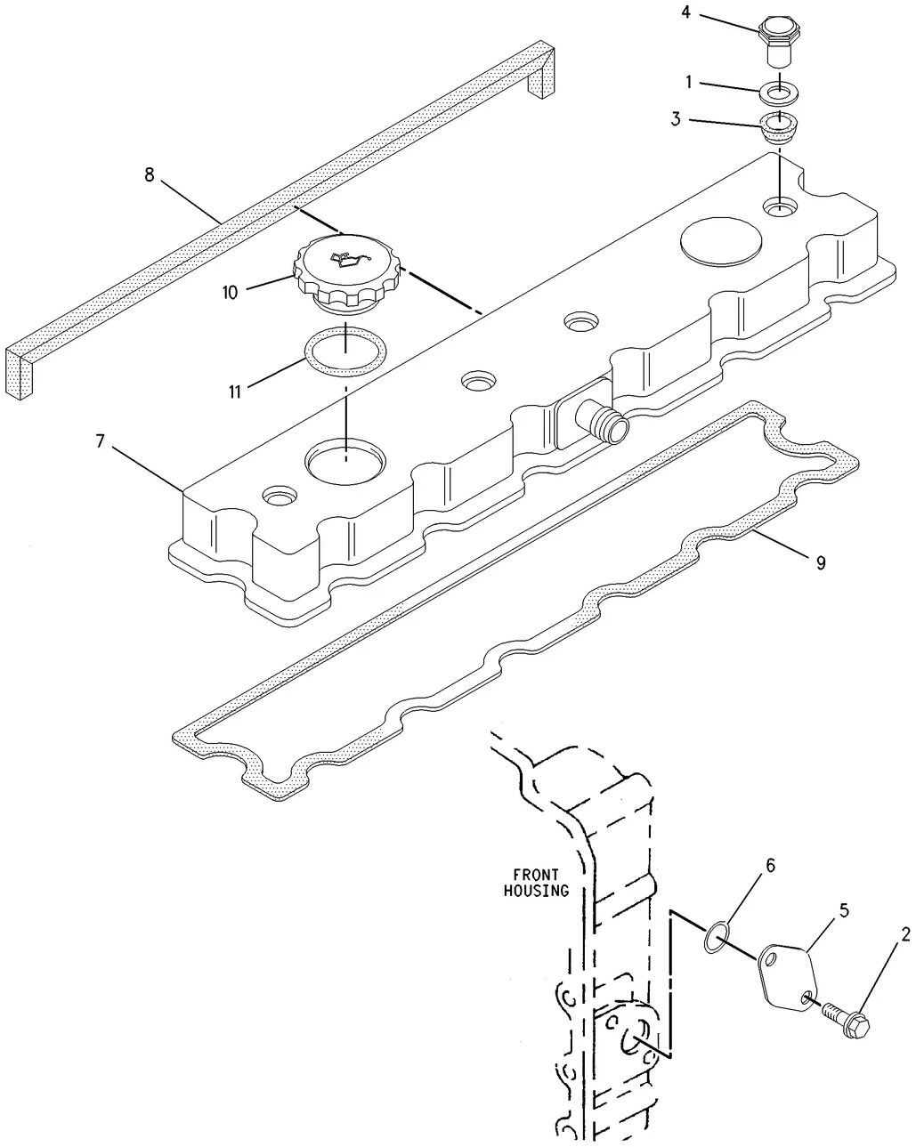3056 · BASIC ENGINE · 214-5996 CAT parts diagram