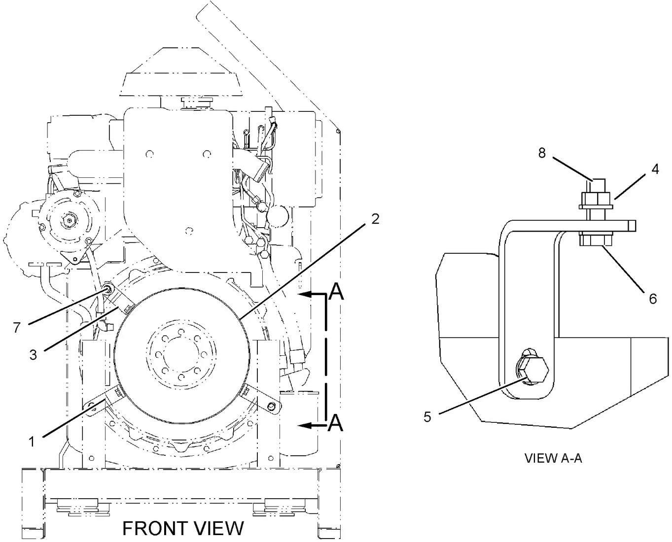 3056 · BASIC ENGINE · 240-7136 CAT parts diagram