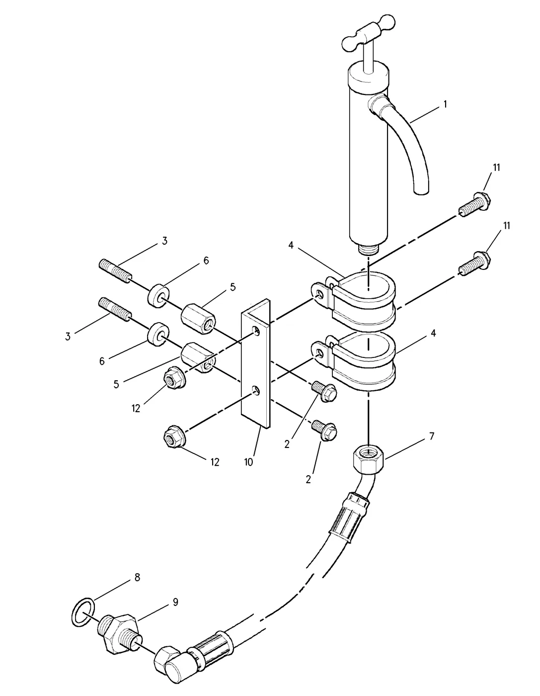 3056 · LUBRICATION SYSTEM · 210-6519