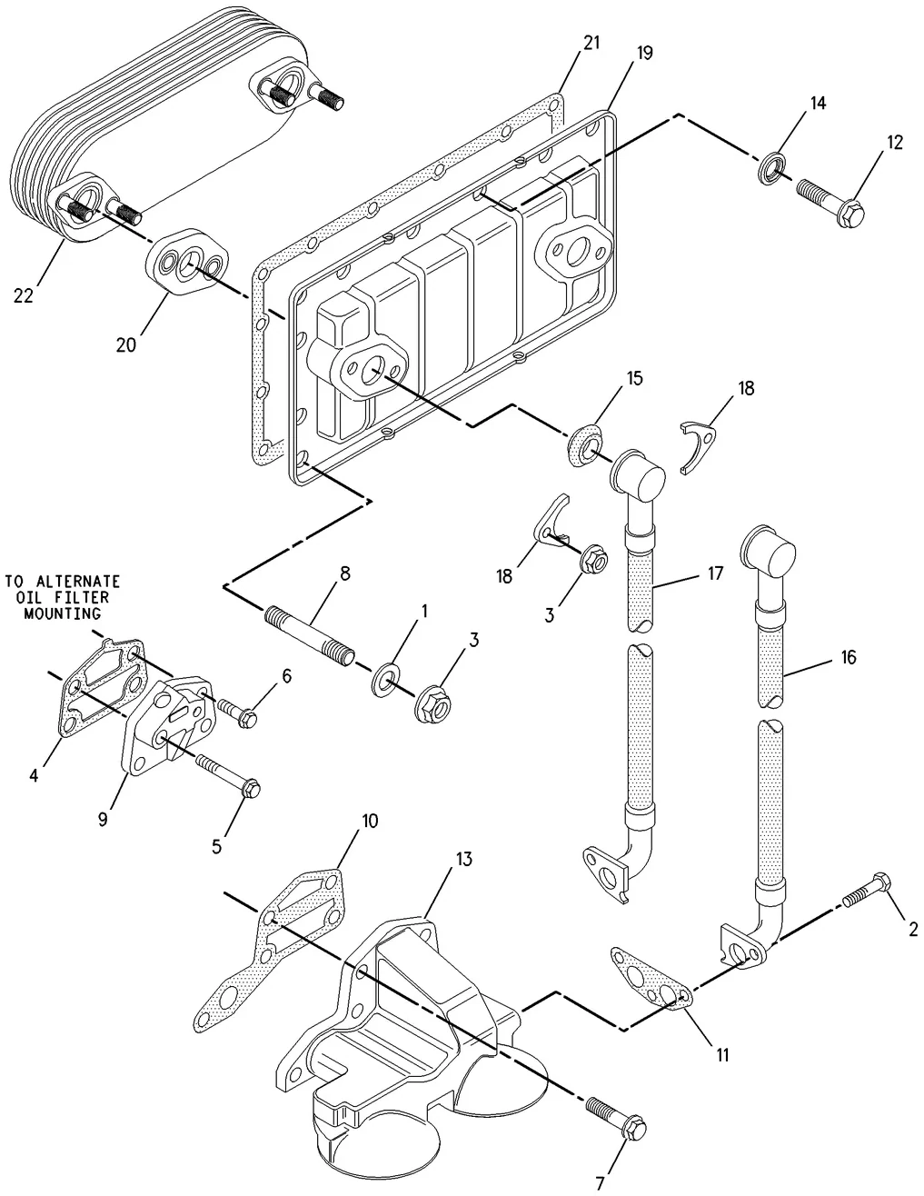 3056 · COOLING SYSTEM · 214-5997 CAT parts diagram