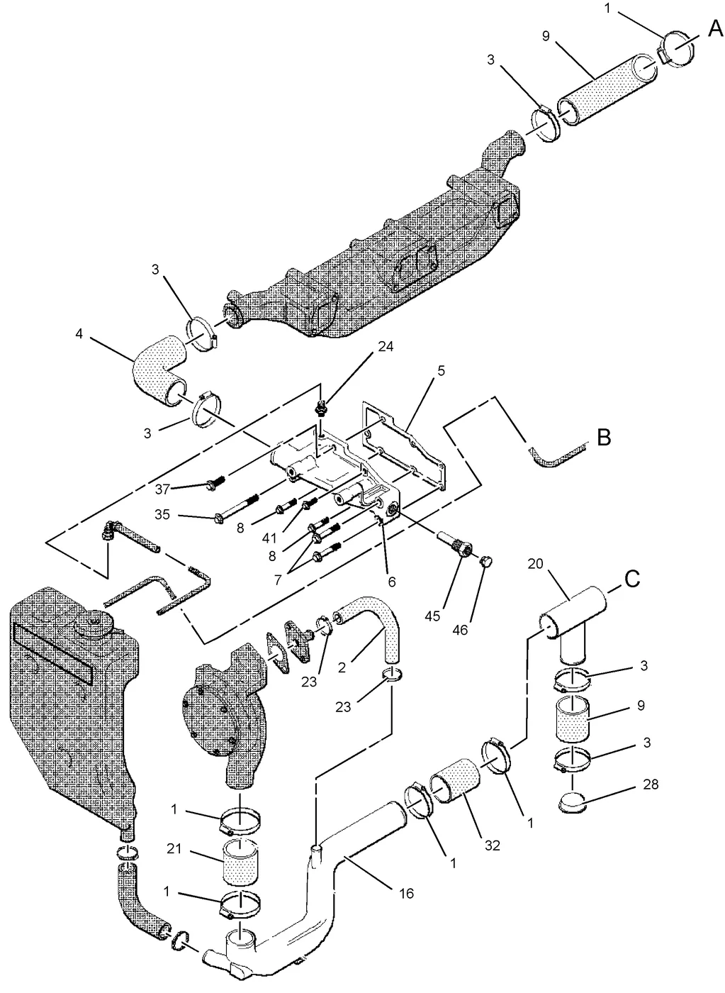 3056 · COOLING SYSTEM · 239-3202