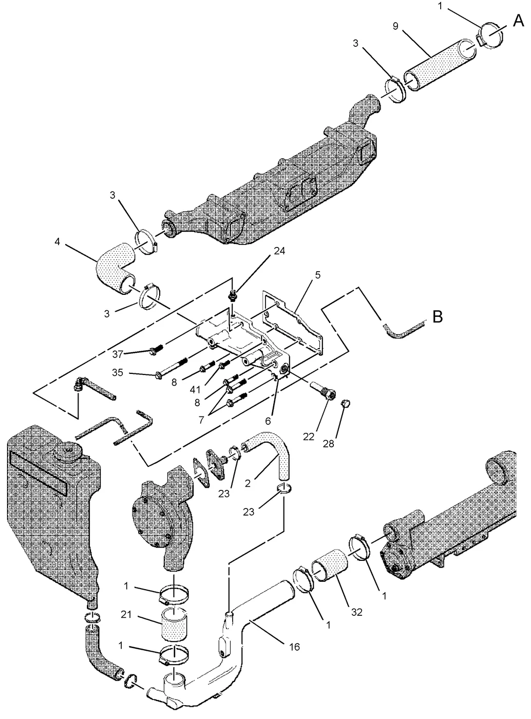 3056 · COOLING SYSTEM · 240-5495