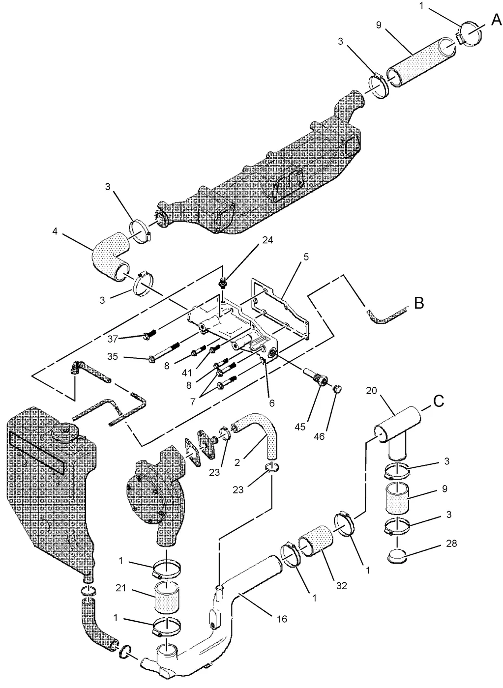 3056 · COOLING SYSTEM · 240-5525