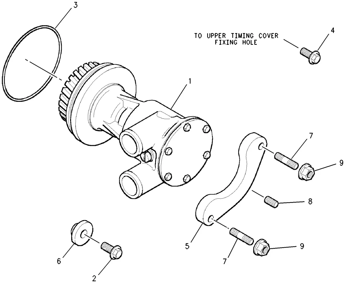 3056 · COOLING SYSTEM · 210-6557 CAT parts diagram