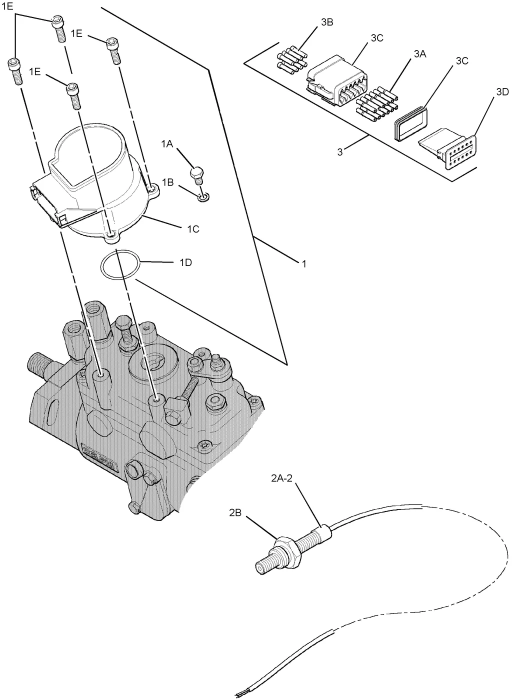 3056 · FUEL SYSTEM · 241-4284 CAT parts diagram