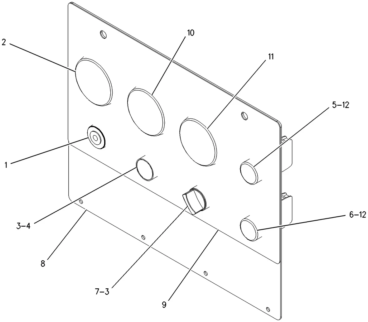 3056 · OPERATOR STATION · 214-6781 CAT parts diagram