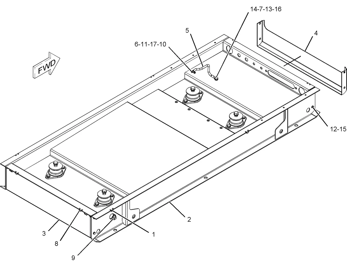 3056 · MARINE TRANSMISSION · 229-7537 CAT parts diagram