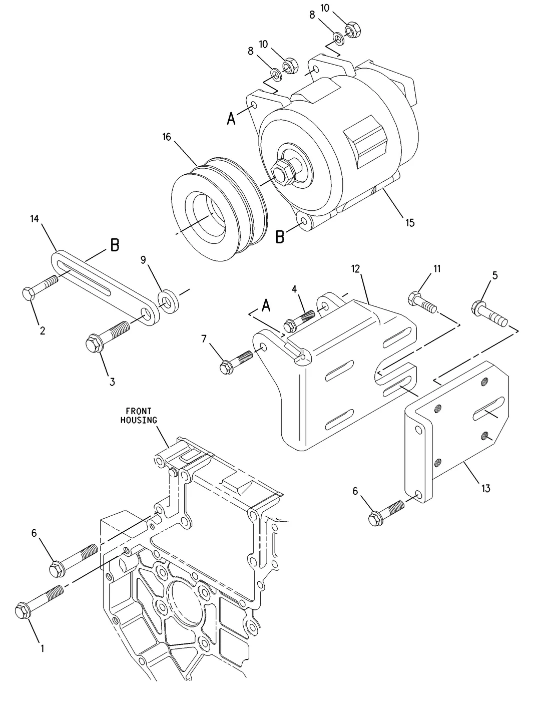 3056E 2253145 parts diagram