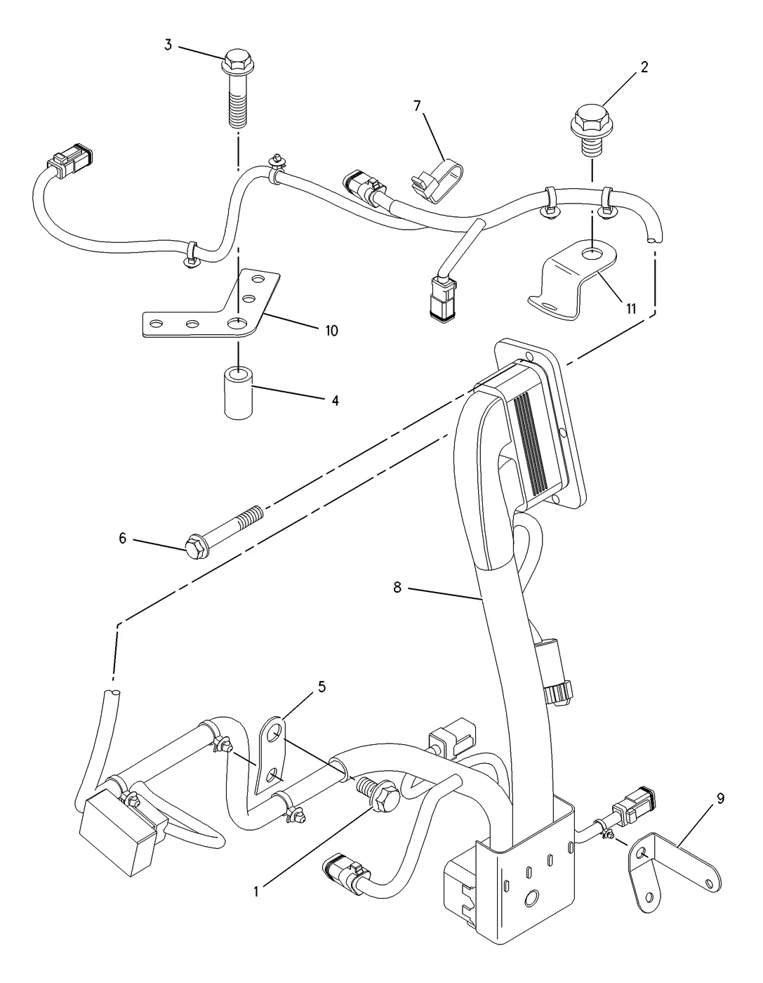 3056E · ELECTRICAL AND STARTING SYSTEM · 228-7487 CAT parts diagram