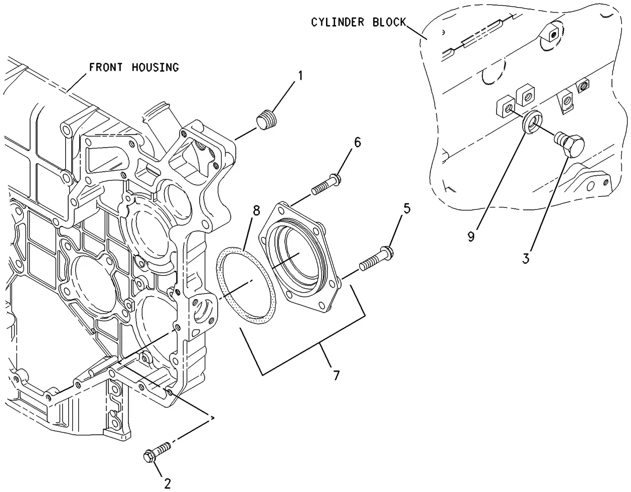 3056E · BASIC ENGINE · 221-6858 CAT parts diagram