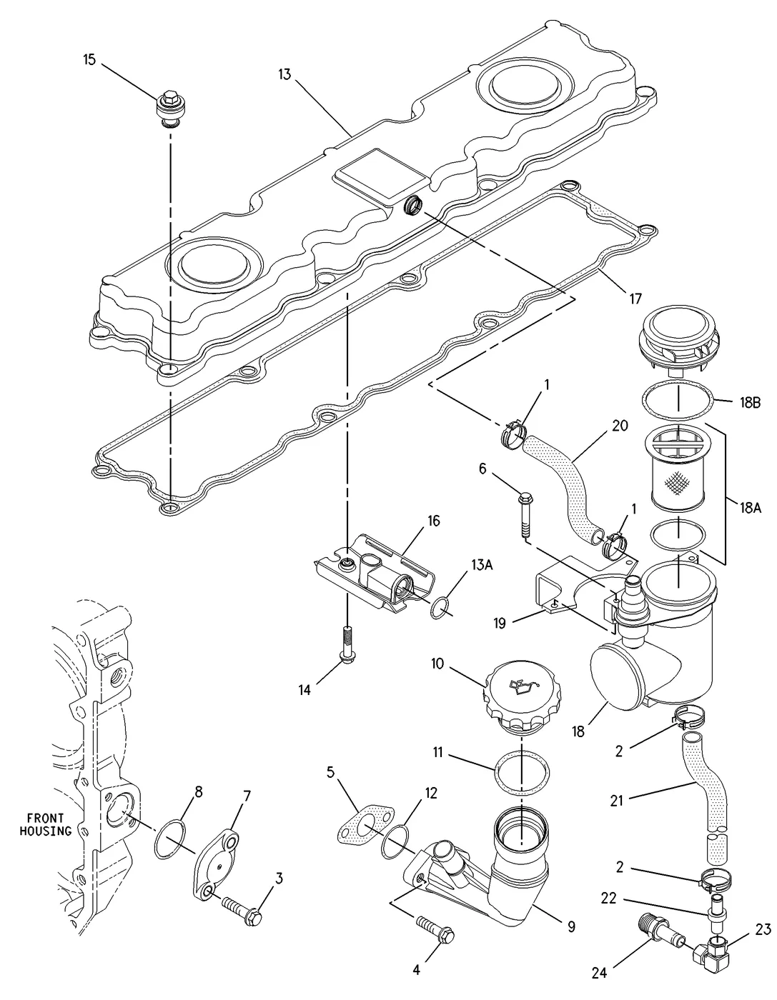 3056E · BASIC ENGINE · 216-9625 CAT parts diagram