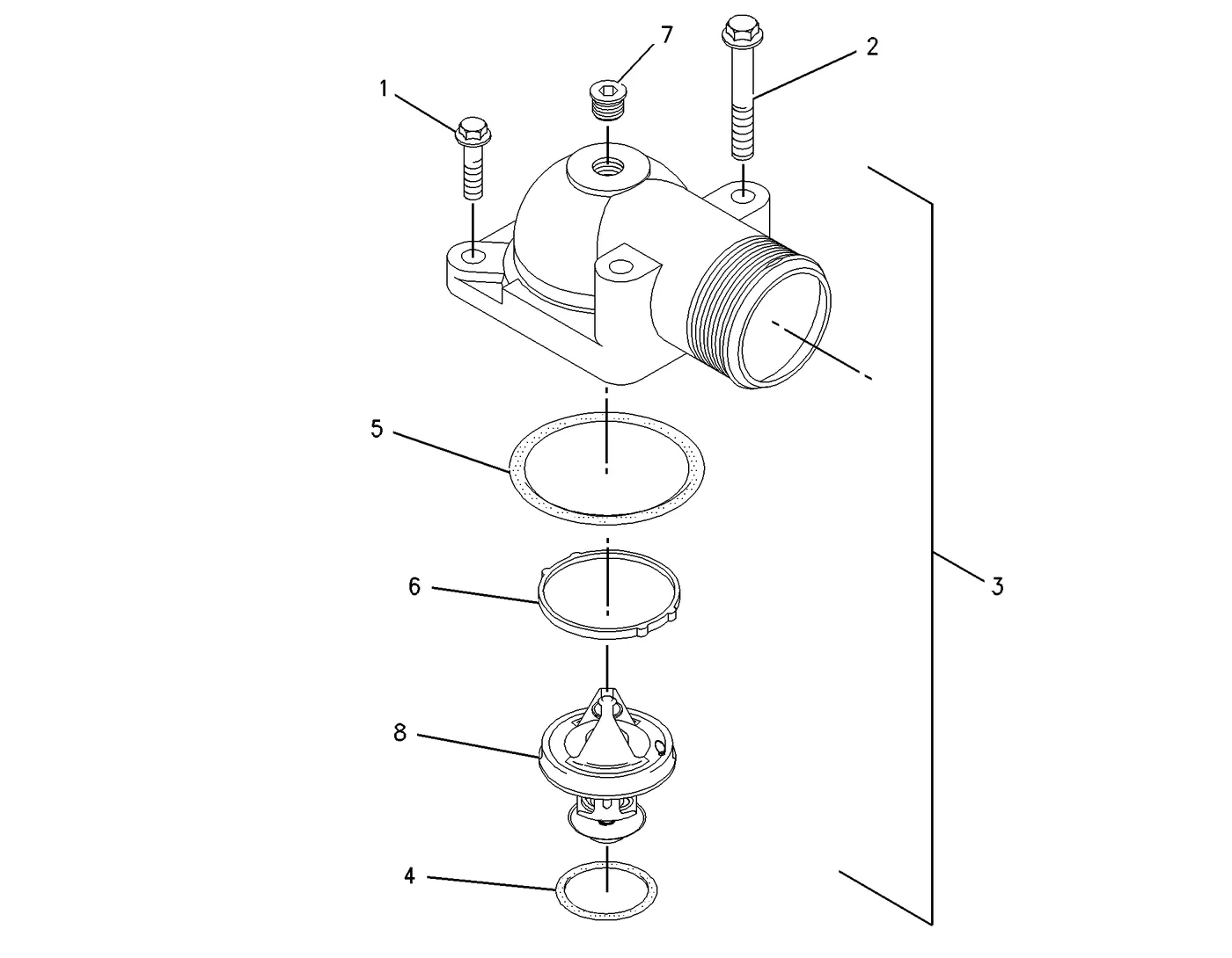 3056E · COOLING SYSTEM · 220-6144