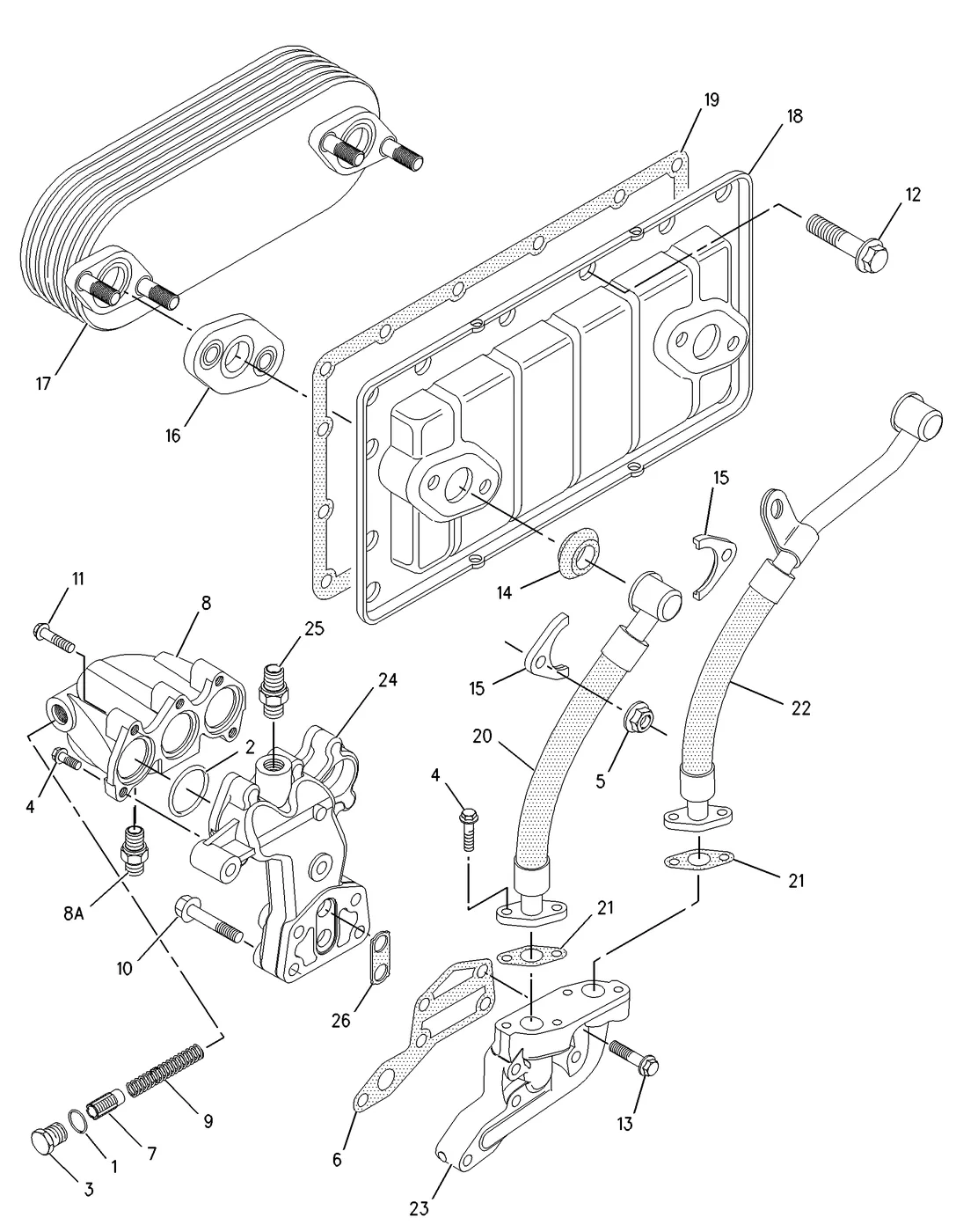 3056E · COOLING SYSTEM · 221-5285