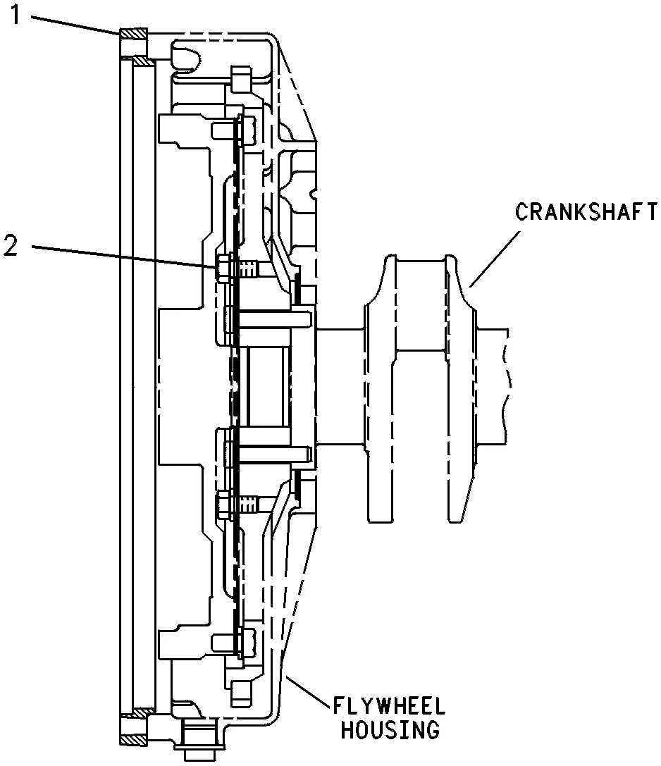 3126B · BASIC ENGINE · 107-2781 CAT parts diagram