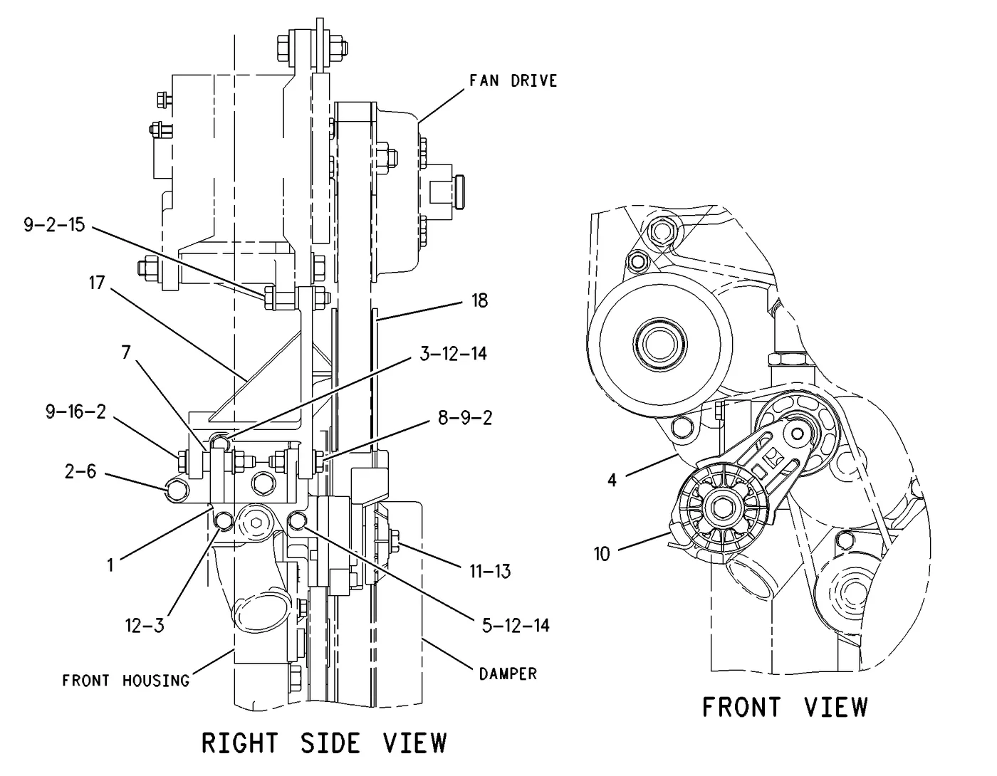 3126B · BASIC ENGINE · 124-7786 CAT parts diagram