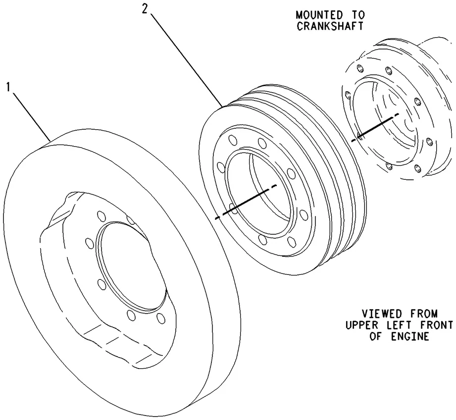 3126B · BASIC ENGINE · 132-1976 CAT parts diagram
