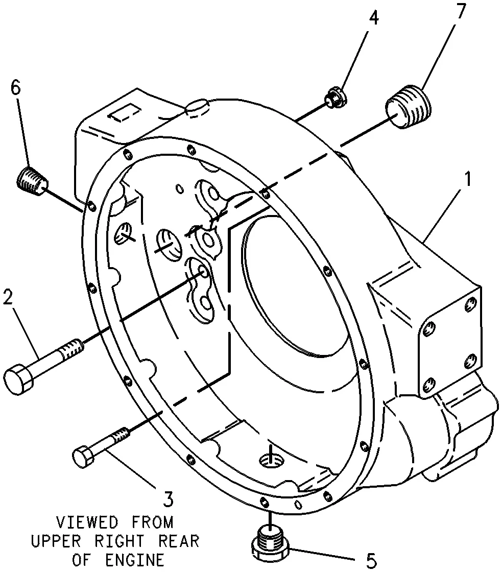 3126B · BASIC ENGINE · 117-5119 CAT parts diagram