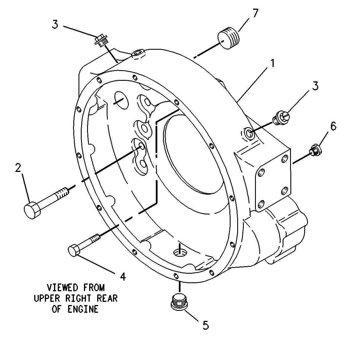 3126B · BASIC ENGINE · 132-2104 CAT parts diagram