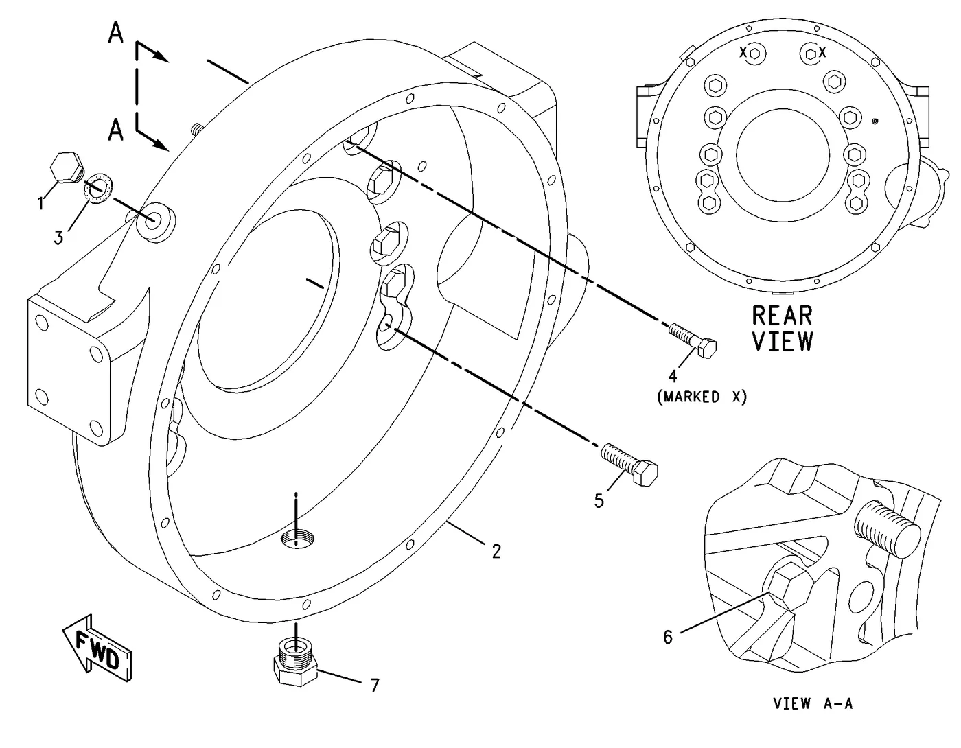 3126B · BASIC ENGINE · 197-5210 CAT parts diagram