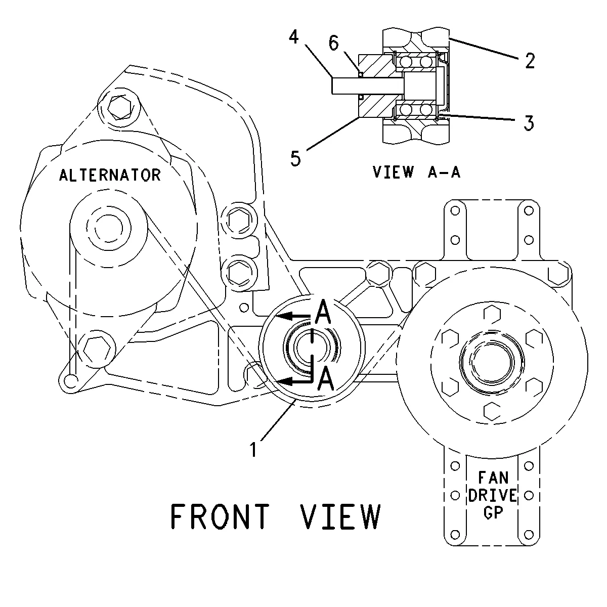 3126B · BASIC ENGINE · 120-6661 CAT parts diagram