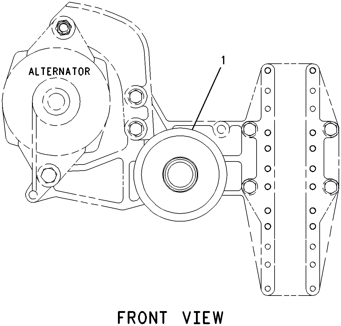 3126B · BASIC ENGINE · 153-9719 CAT parts diagram