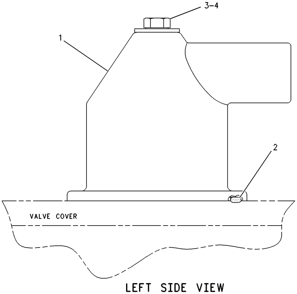 3126B · LUBRICATION SYSTEM · 128-2682 CAT parts diagram