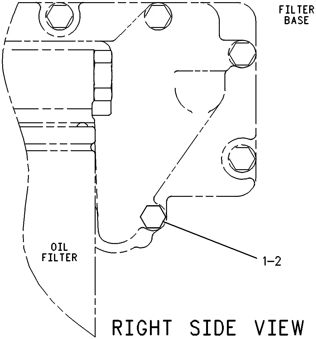 3126B · LUBRICATION SYSTEM · 117-4075 CAT parts diagram