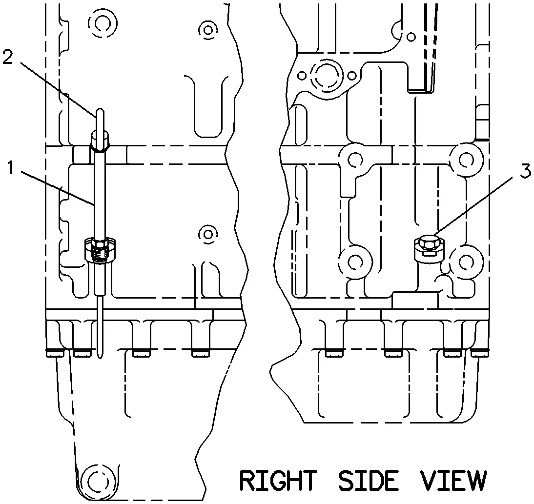 3126B · LUBRICATION SYSTEM · 163-5696 CAT parts diagram