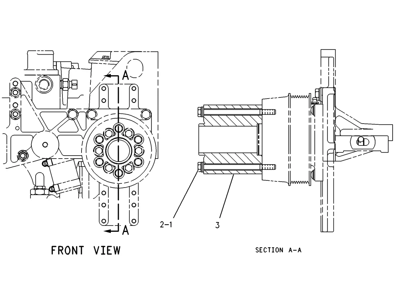 3126B · COOLING SYSTEM · 127-5171 CAT parts diagram