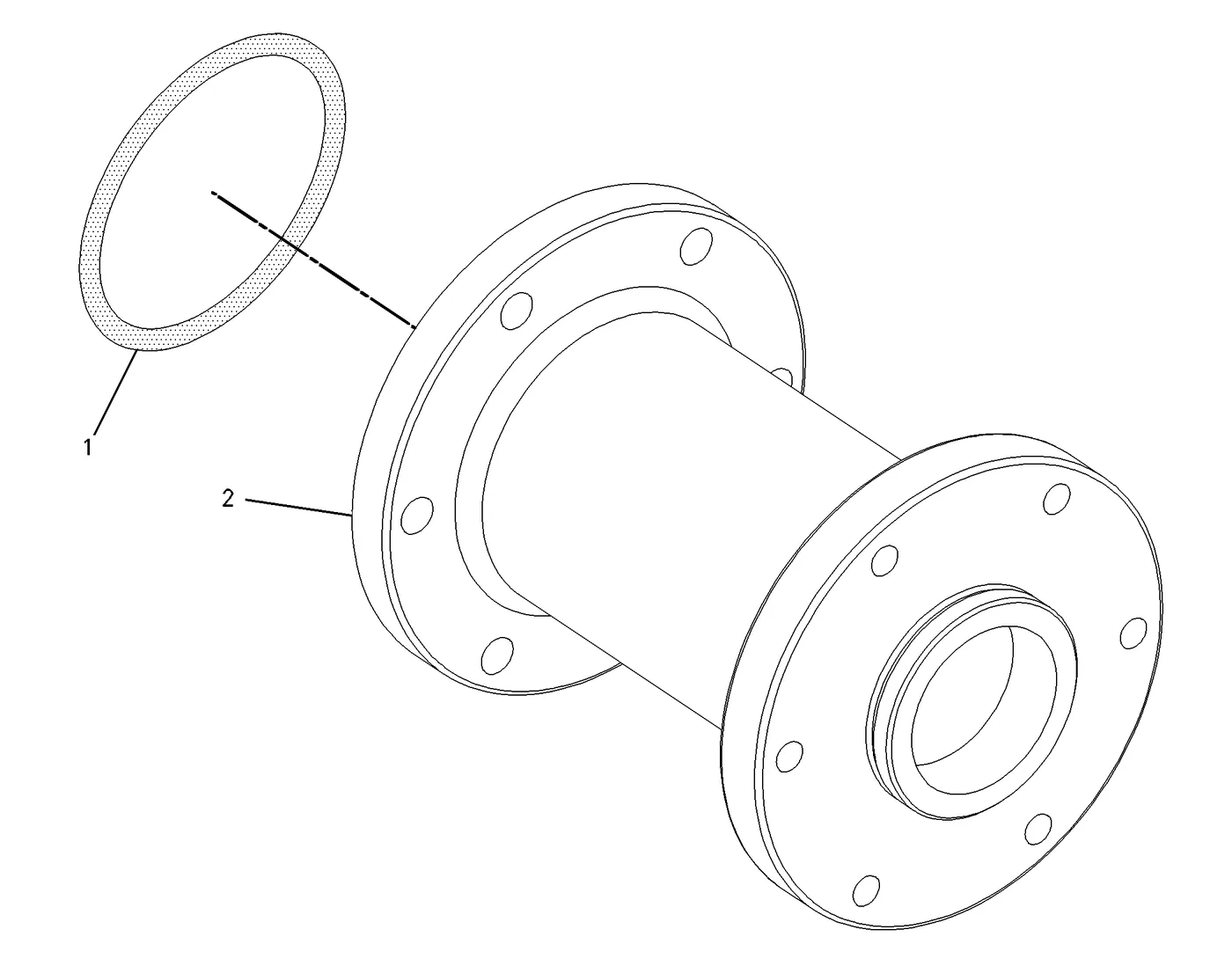 3126B · COOLING SYSTEM · 201-9770 CAT parts diagram