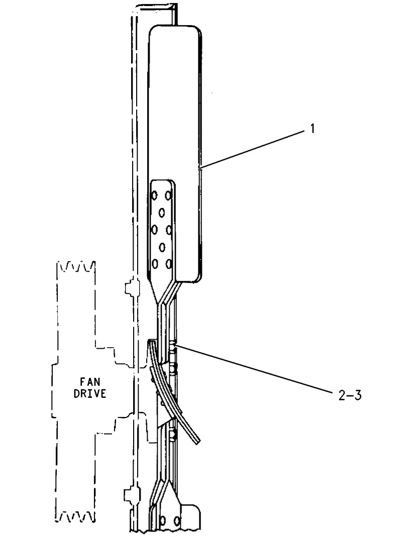 3126B · COOLING SYSTEM · 117-3643 CAT parts diagram