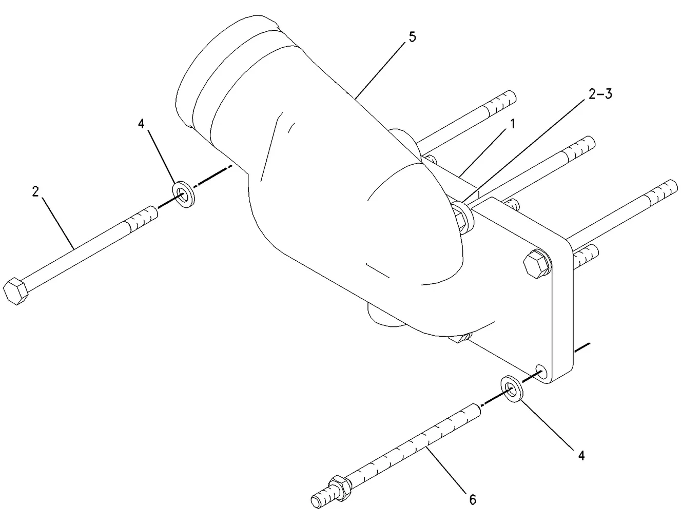 3126B · AIR INLET AND EXHAUST SYSTEM · 151-0854 CAT parts diagram