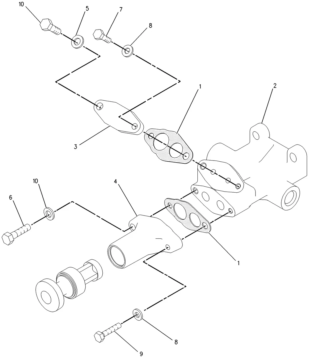 3126B · FUEL SYSTEM · 205-9434 CAT parts diagram