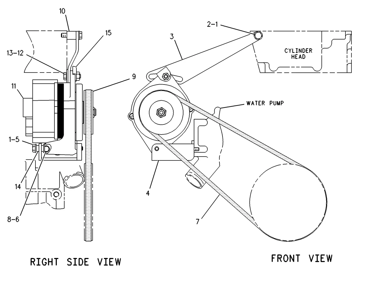 3126B 9W1904 parts diagram