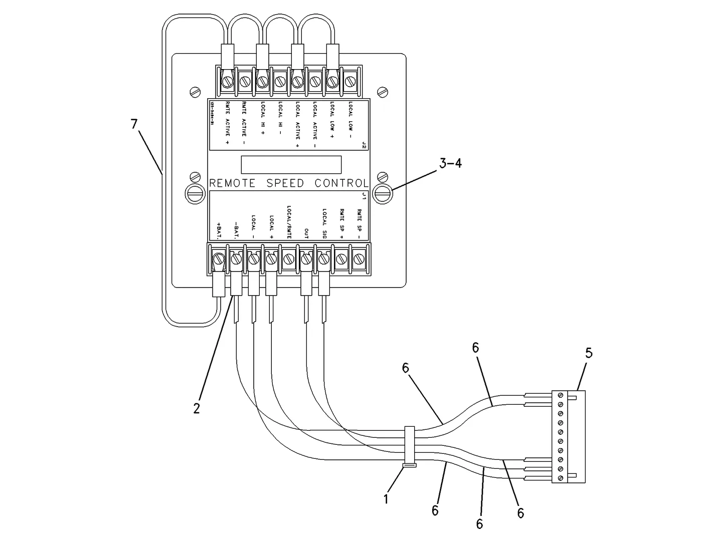 3126B · ELECTRICAL AND STARTING SYSTEM · 140-2175 CAT parts diagram