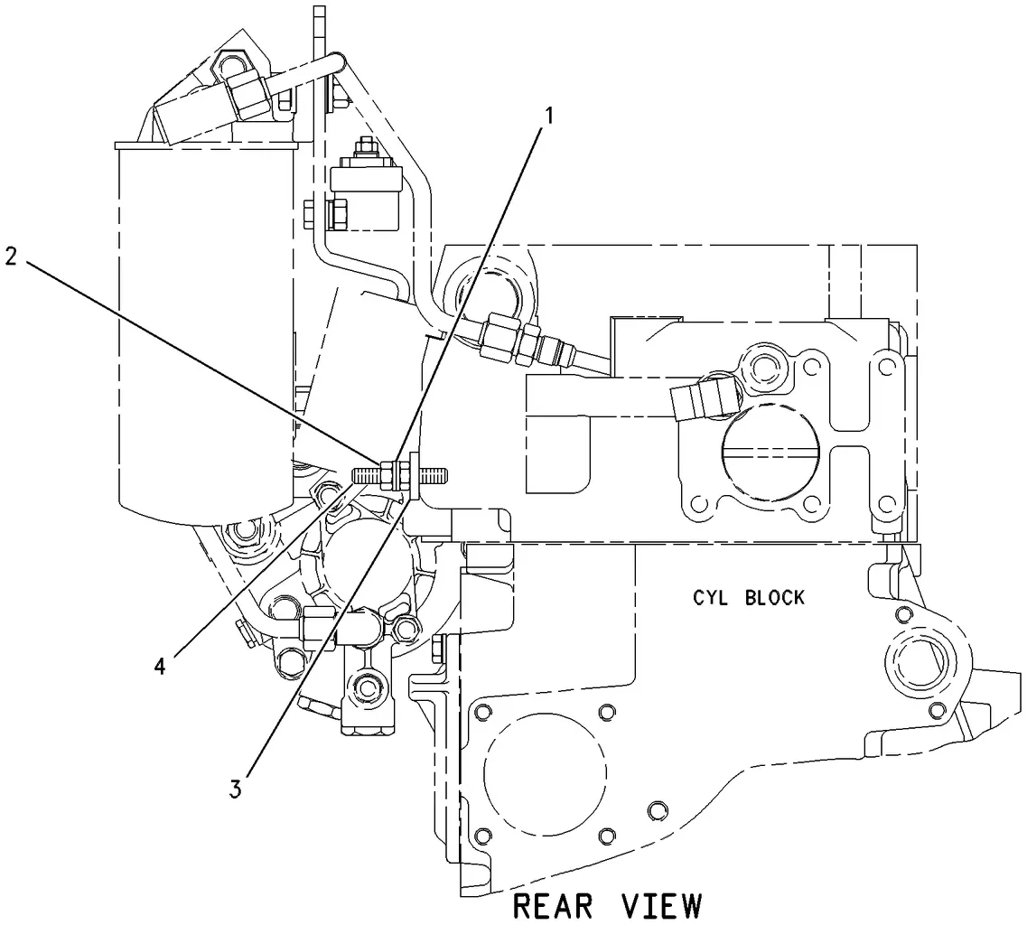 3126B · ELECTRICAL AND STARTING SYSTEM · 142-8333 CAT parts diagram