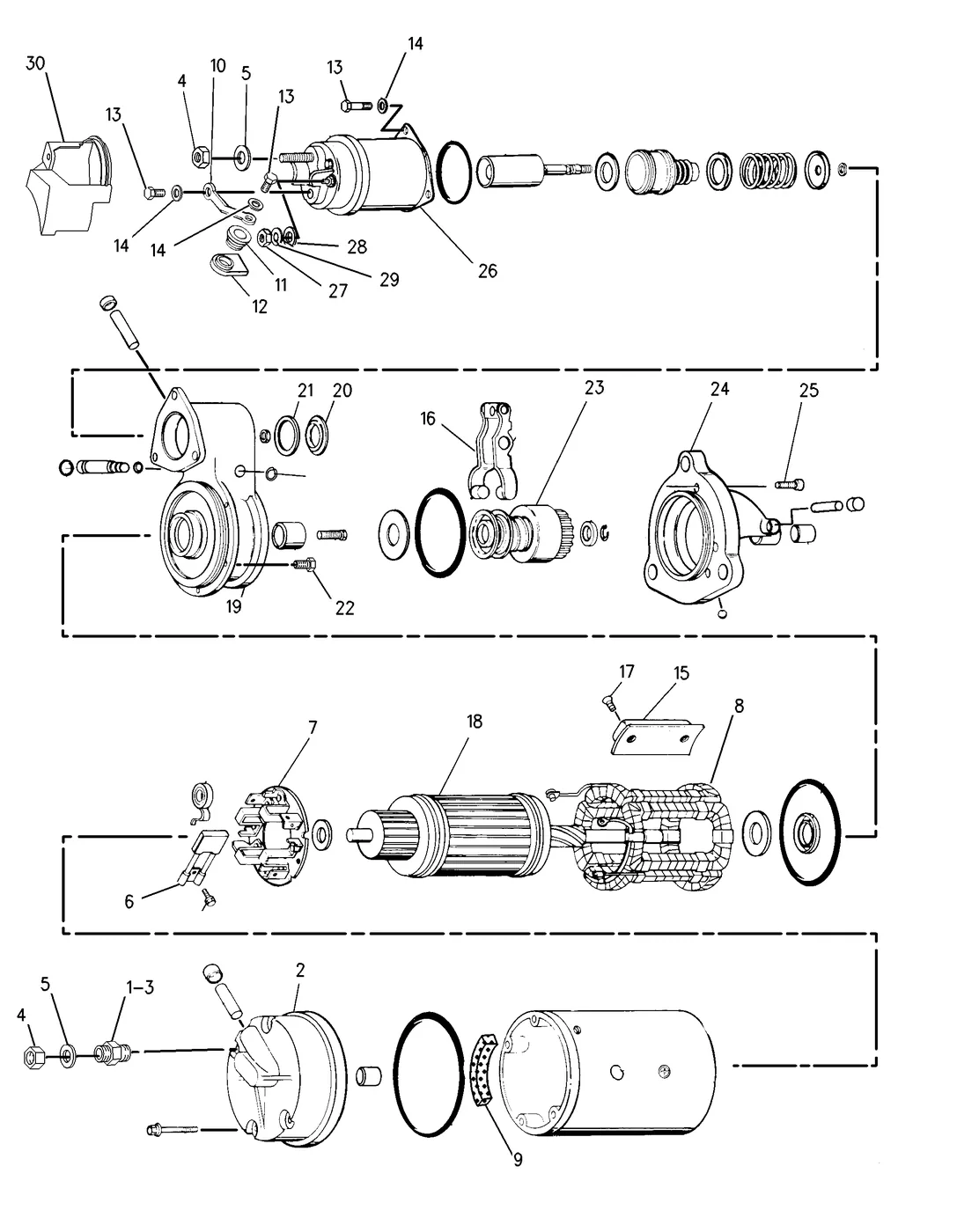 3126B · ELECTRICAL AND STARTING SYSTEM · 207-1510