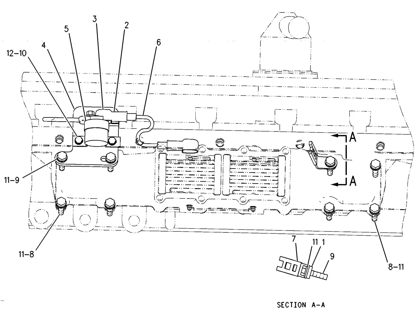 3126B · ELECTRICAL AND STARTING SYSTEM · 191-6113 CAT parts diagram