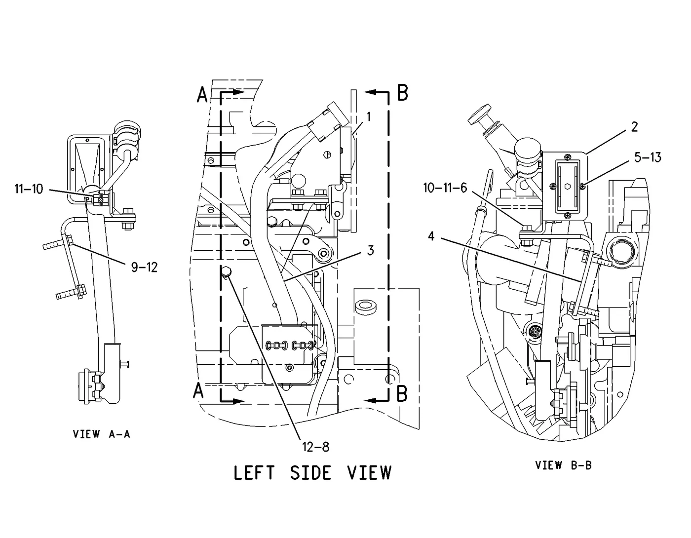 3126B 8T4896 parts diagram