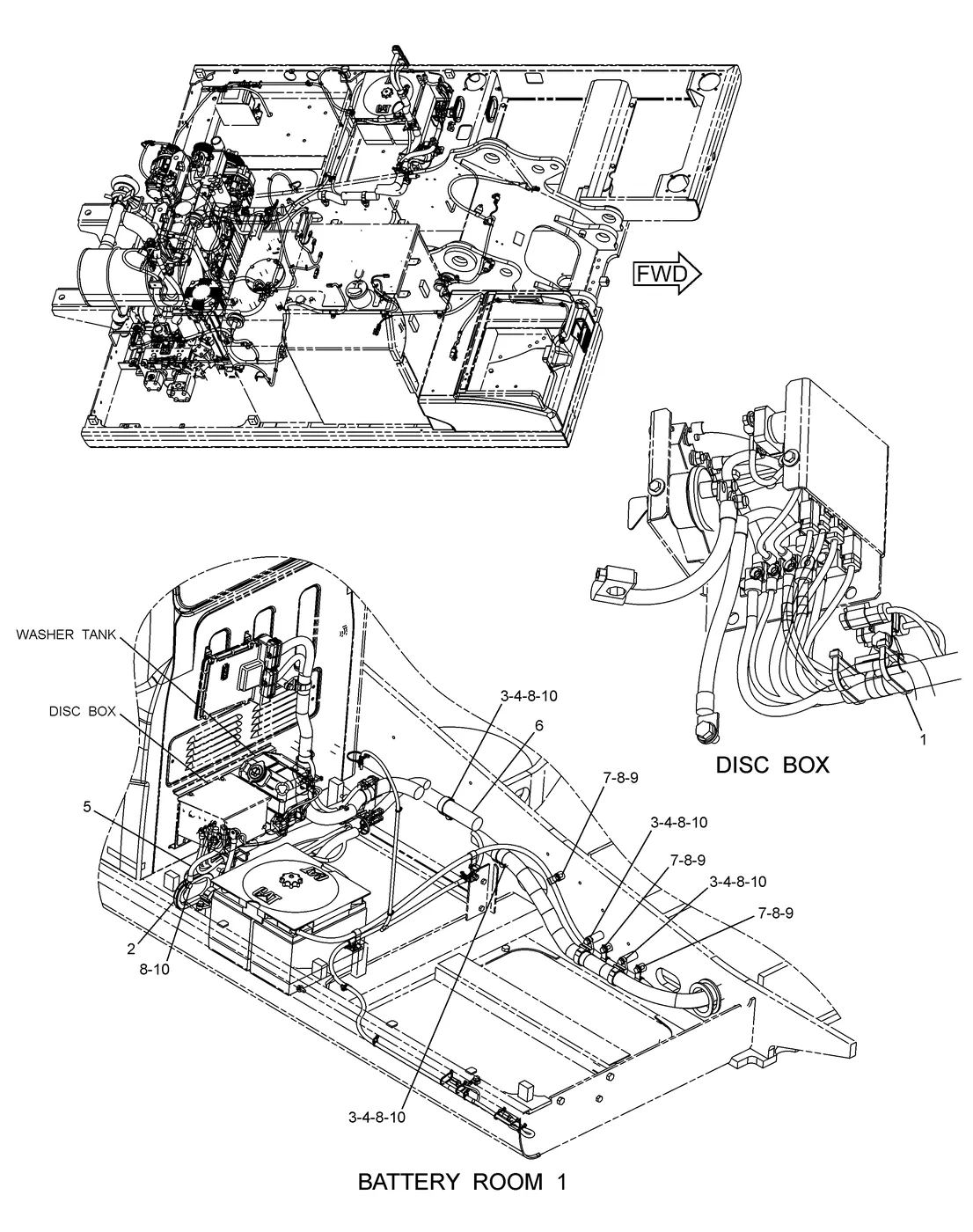 291-7924 - WIRING GP - CONSOLE...............................................................