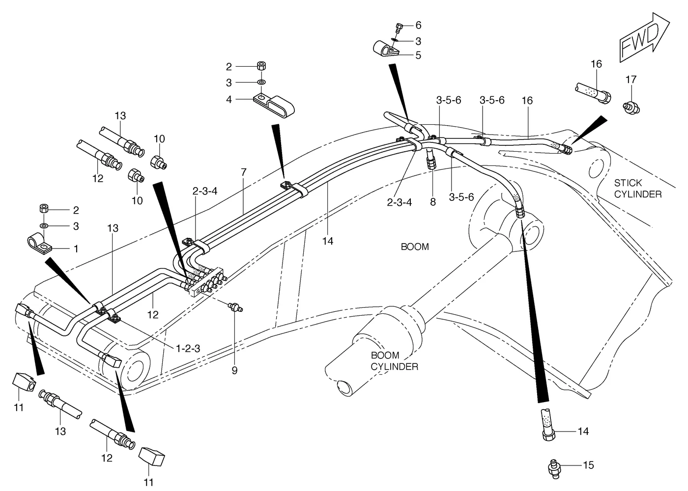325C · IMPLEMENTS · 184-5543